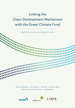 Linking the Clean Development Mechanism with the Green Climate Fund