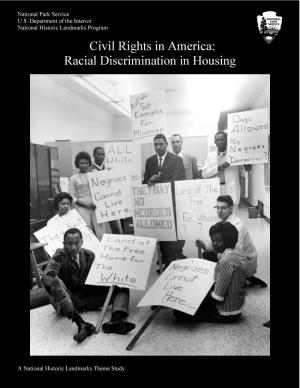 Racial Discrimination in Housing
