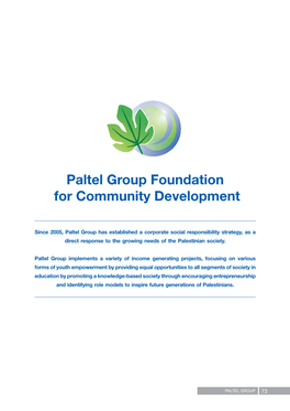 Paltel Group Foundation for Community Development