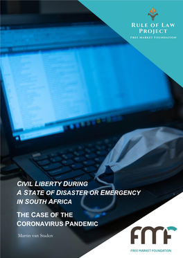 Civil Liberty During a State of Disaster Or Emergency in South Africa