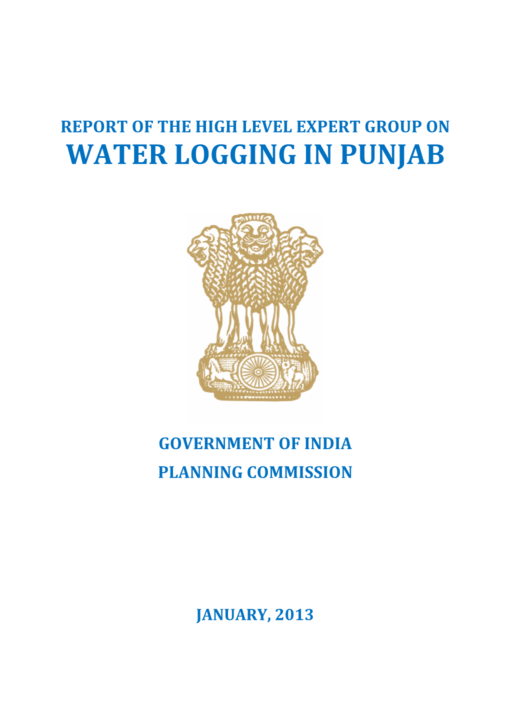 Water Logging in Punjab