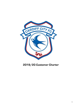 2019/20 Customer Charter