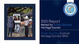 2020 Gullah Geechee Corridor Heritage Tourism Study