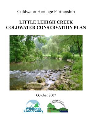 Little Lehigh Creek Visual Assessment WHITEHALL TOWNSHIP ALLENTOWN CITY