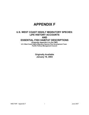 HMS FMP Appendix F