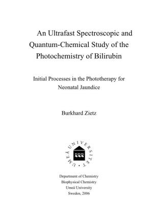 An Ultrafast Spectroscopic and Quantum-Chemical Study of the Photochemistry of Bilirubin