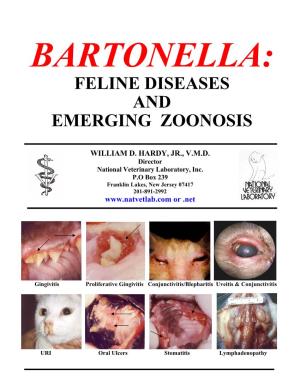 Bartonella: Feline Diseases and Emerging Zoonosis