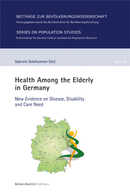 Health-Among-The-Elderly-In-Germany.Pdf
