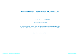 Munisipaliteit Bergrivier Municipality