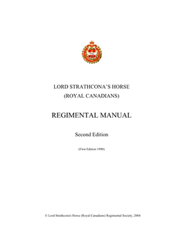 Regimental Manual 2Nd Edition Screen Resolution