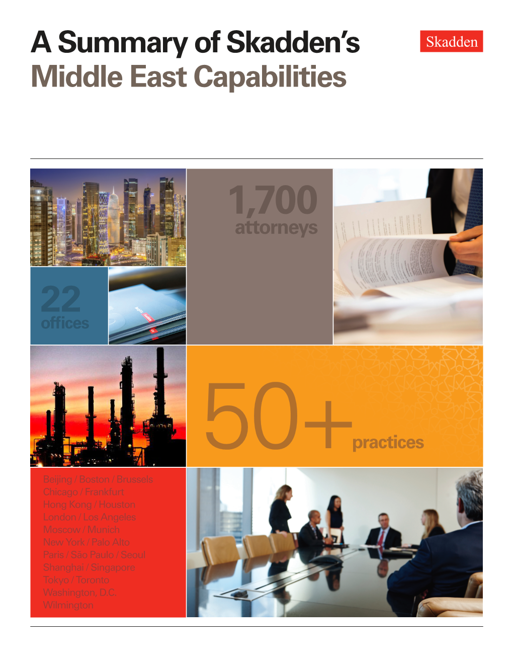 Middle East Capabilities