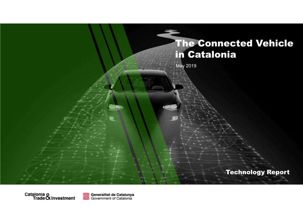 The Connected Vehicle in Catalonia May 2019