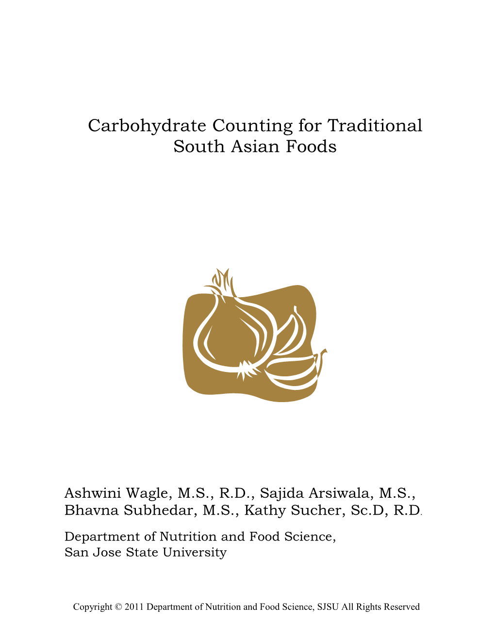 Carbohydrate Counting for Traditional South Asian Foods