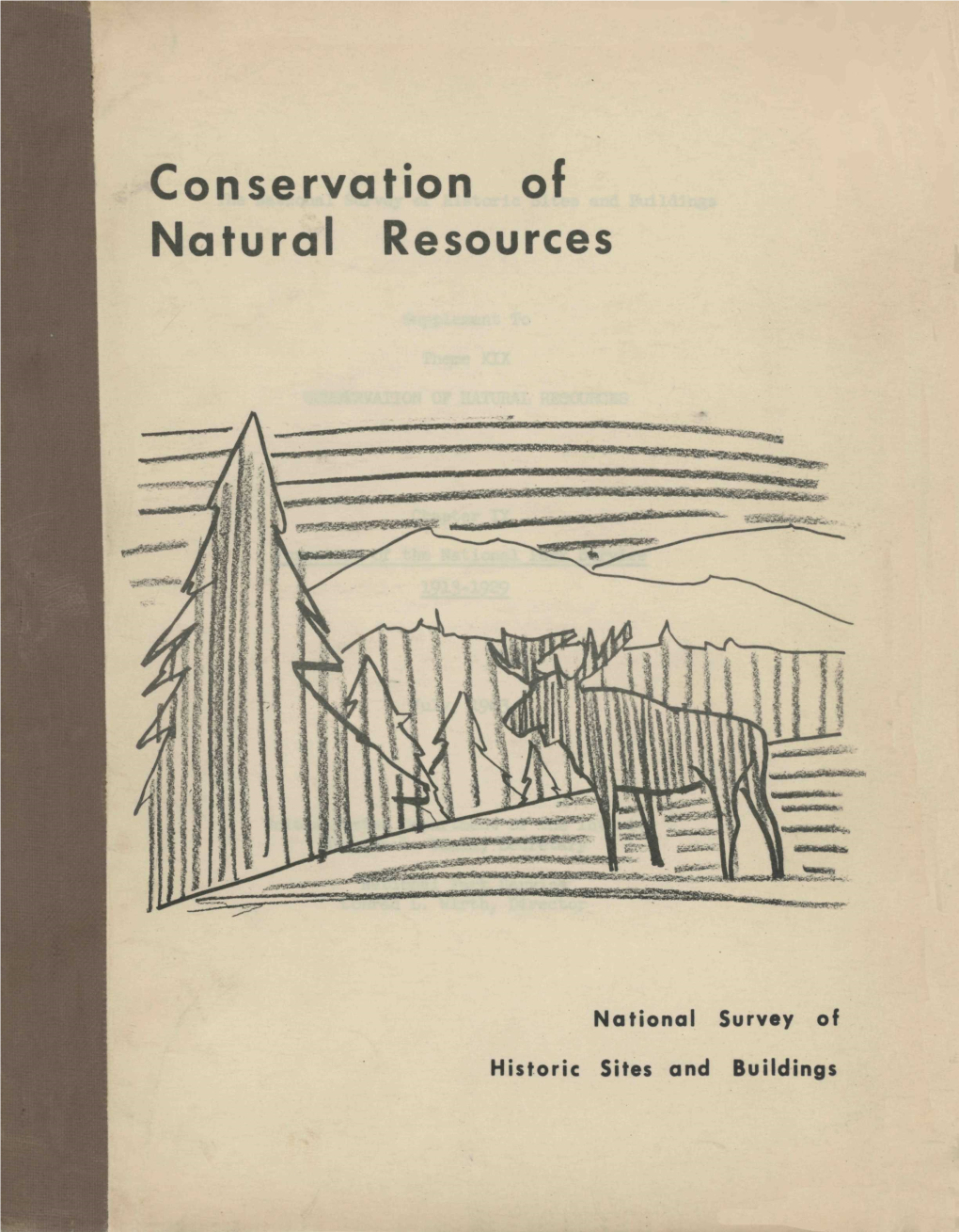 Conservation of Natural Resources