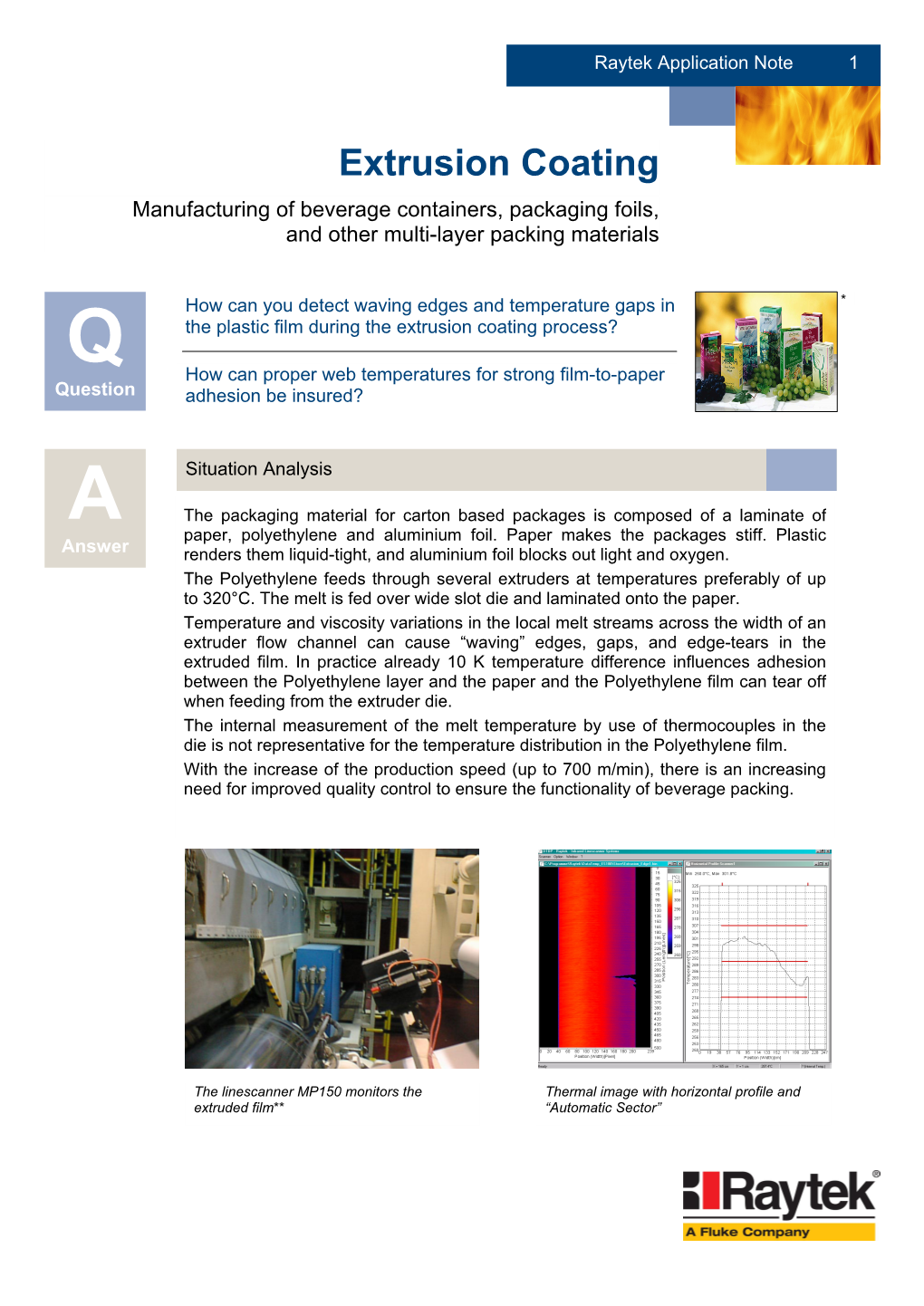 Extrusion Coating Manufacturing of Beverage Containers, Packaging Foils, and Other Multi-Layer Packing Materials