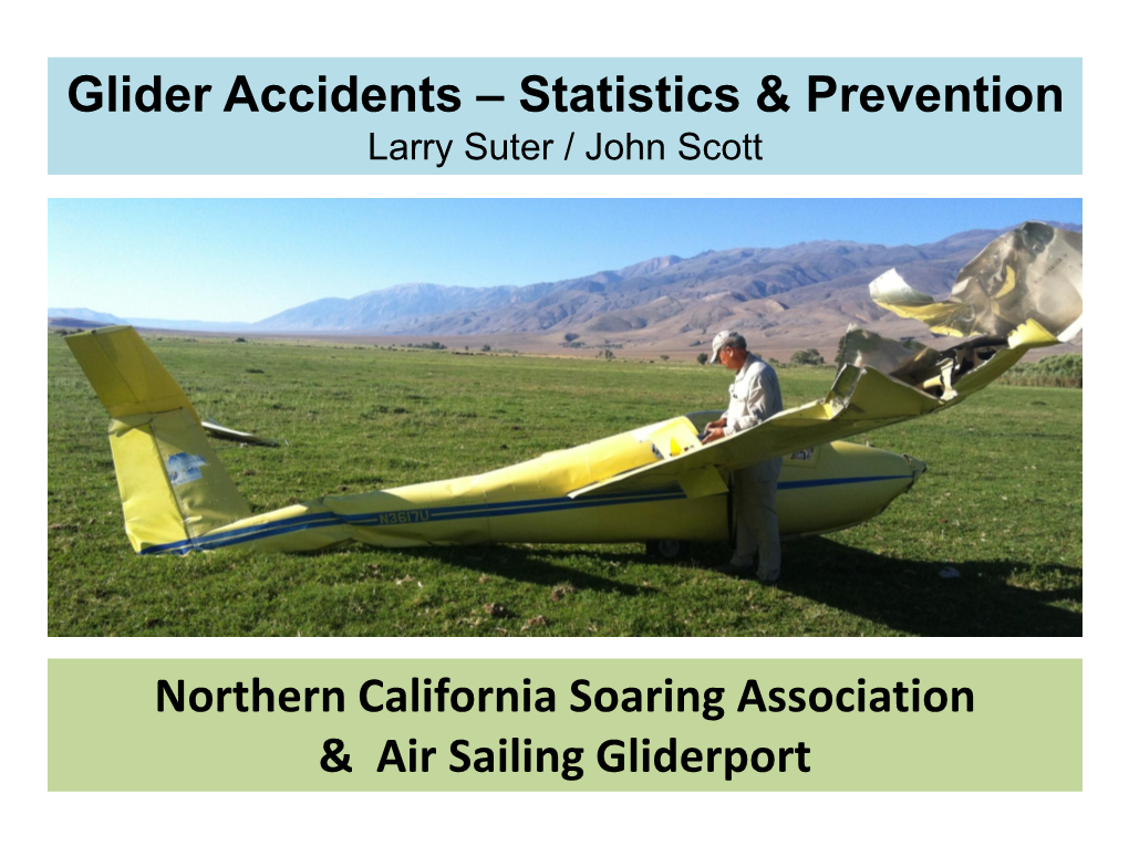 Glider Accidents and Prevention