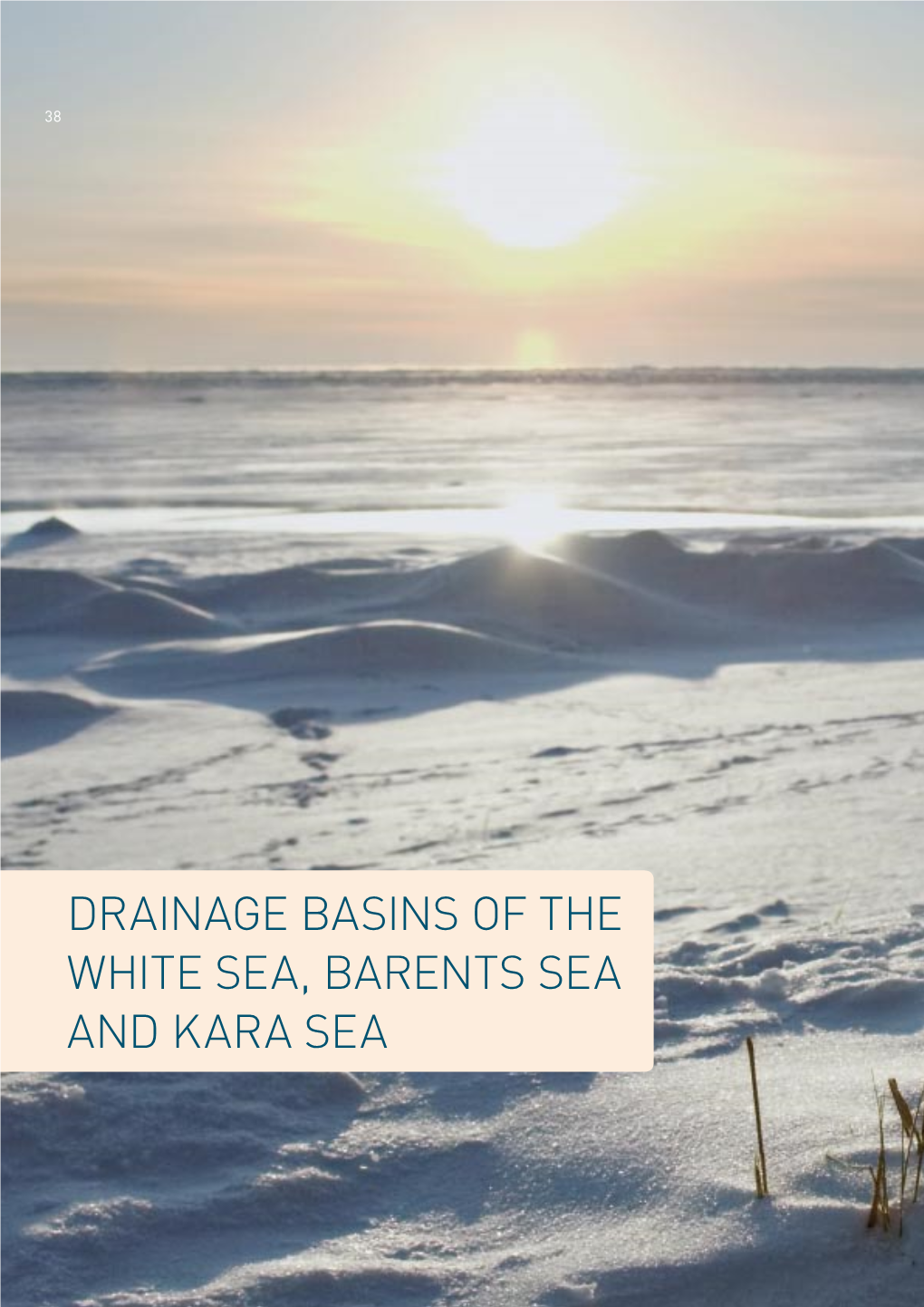 DRAINAGE BASINS of the WHITE SEA, BARENTS SEA and KARA SEA Chapter 1