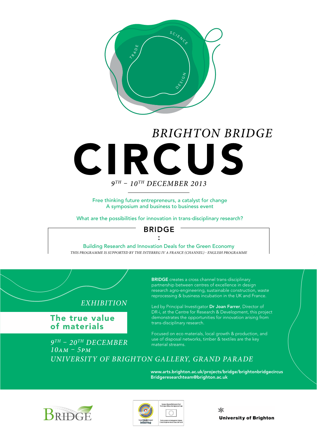 Brighton Bridge Circus 9Th ! 10Th December 2013