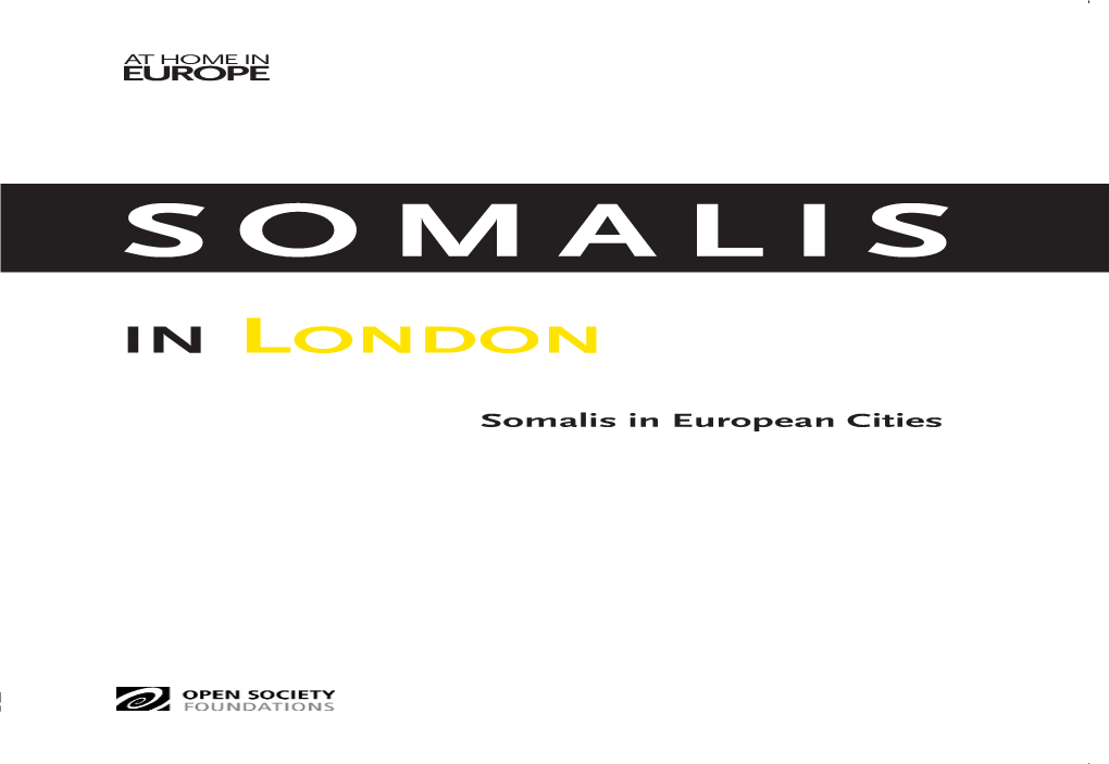 Somalis in London