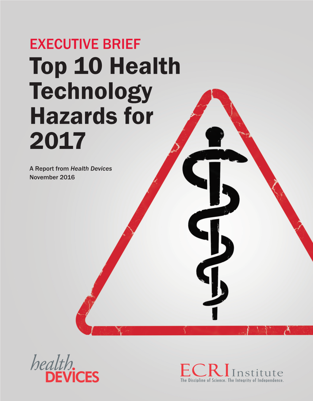 Executive Brief: Top 10 Health Technology Hazards for 2017