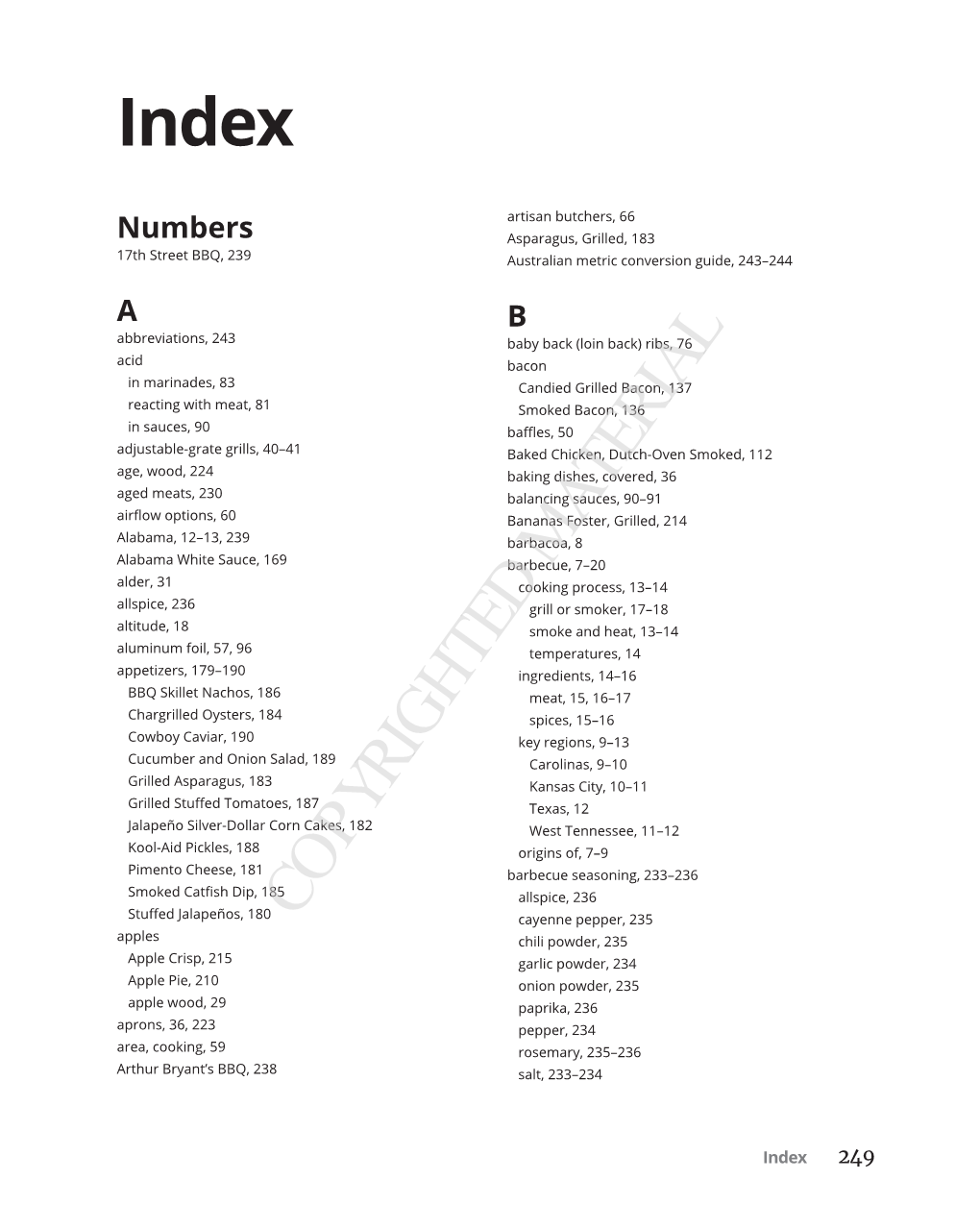 Index Numbers