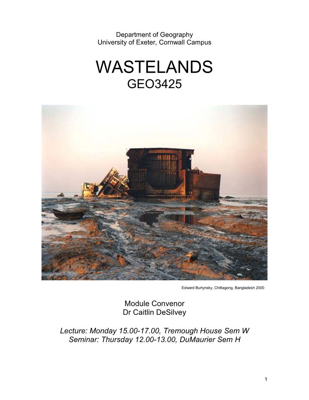 Wastelands Geo3425