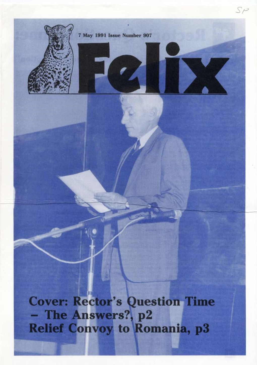 Felix Issue 0888, 1991