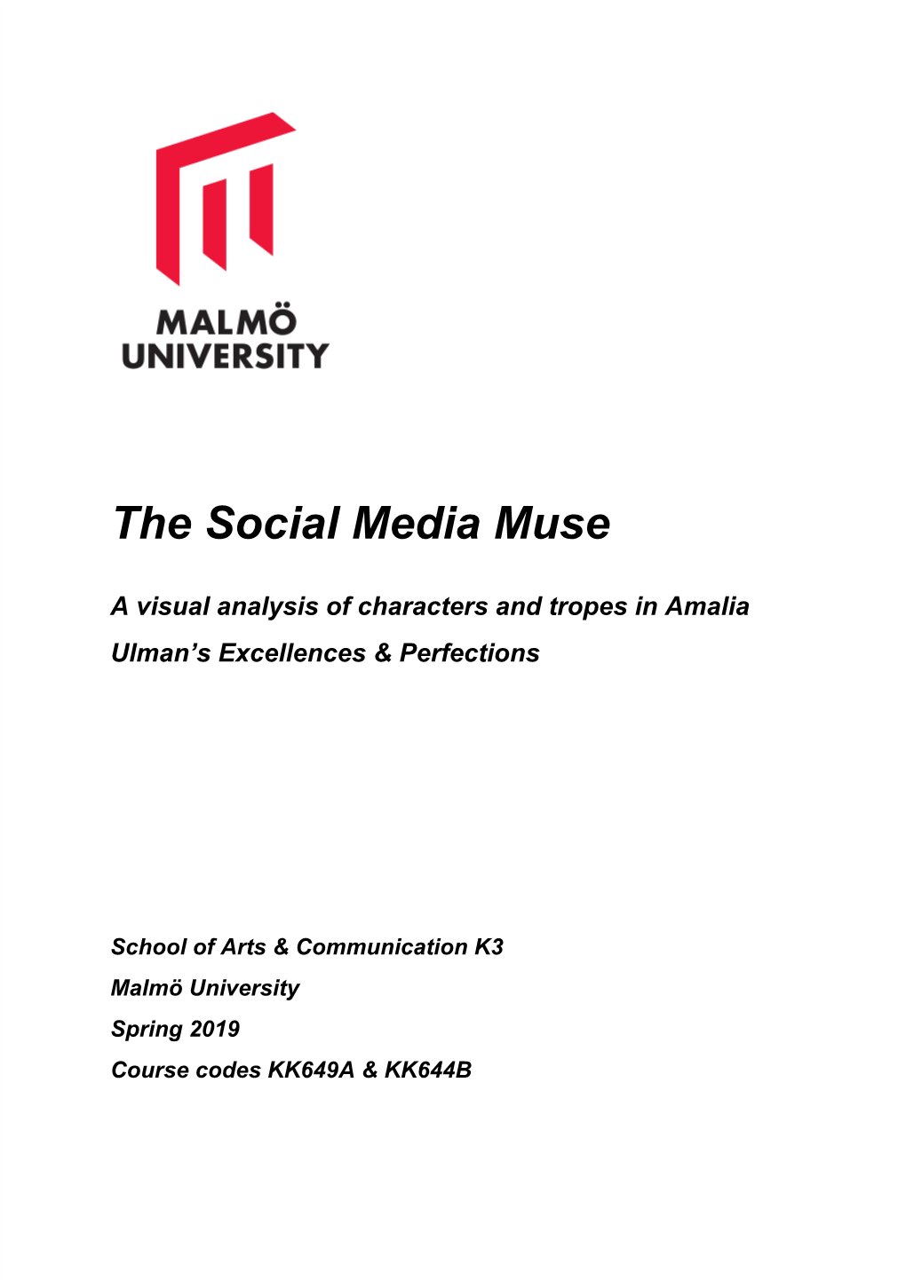 The Social Media Muse