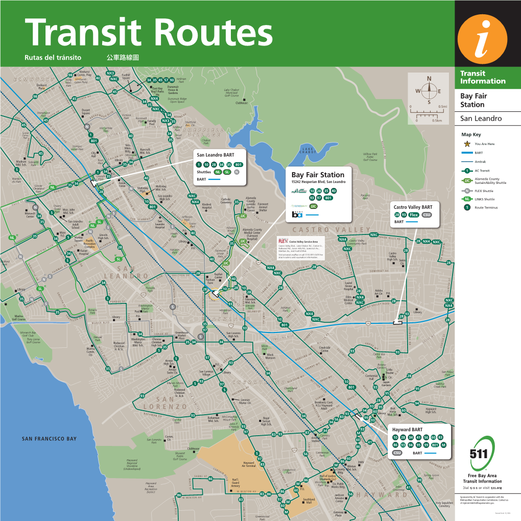 Bay Fair Station Transit Information Bay Fair Station San