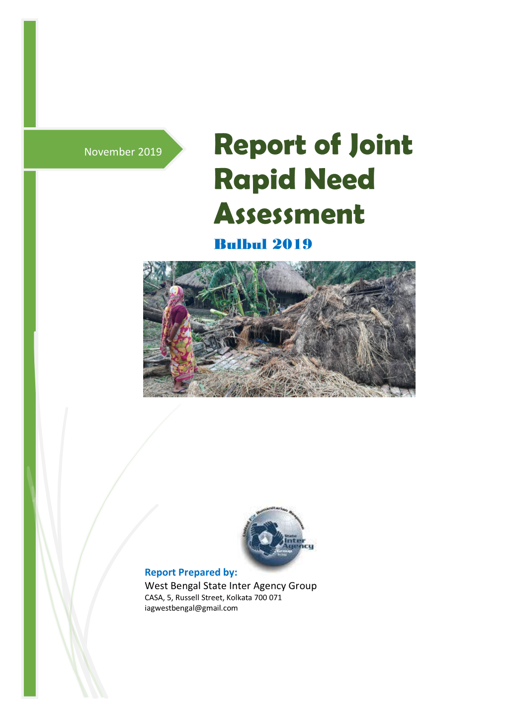 26.11.2019 Jrna Report on Cyclone Bulbul 2019