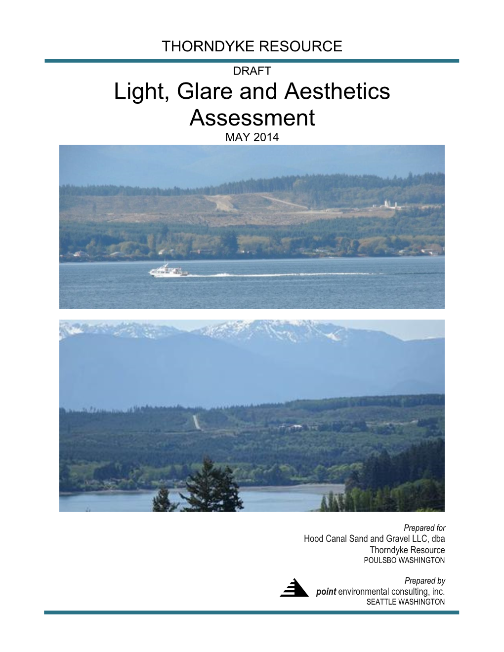 Light, Glare and Aesthetics Assessment MAY 2014