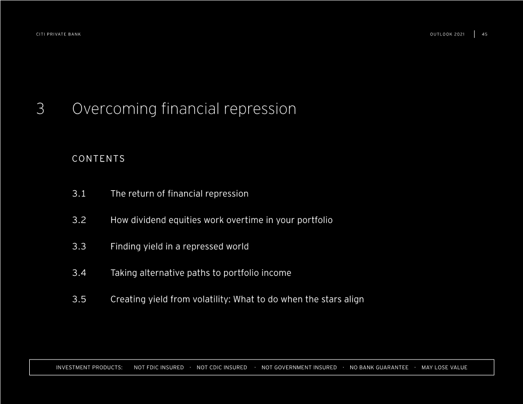 3 Overcoming Financial Repression