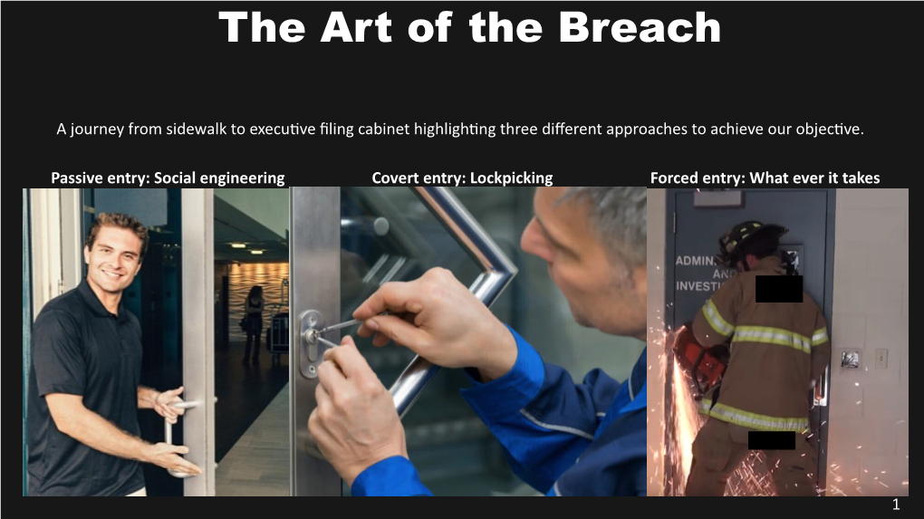 The Art of the Breach