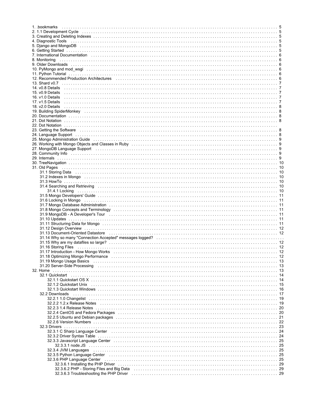 Django and Mongodb