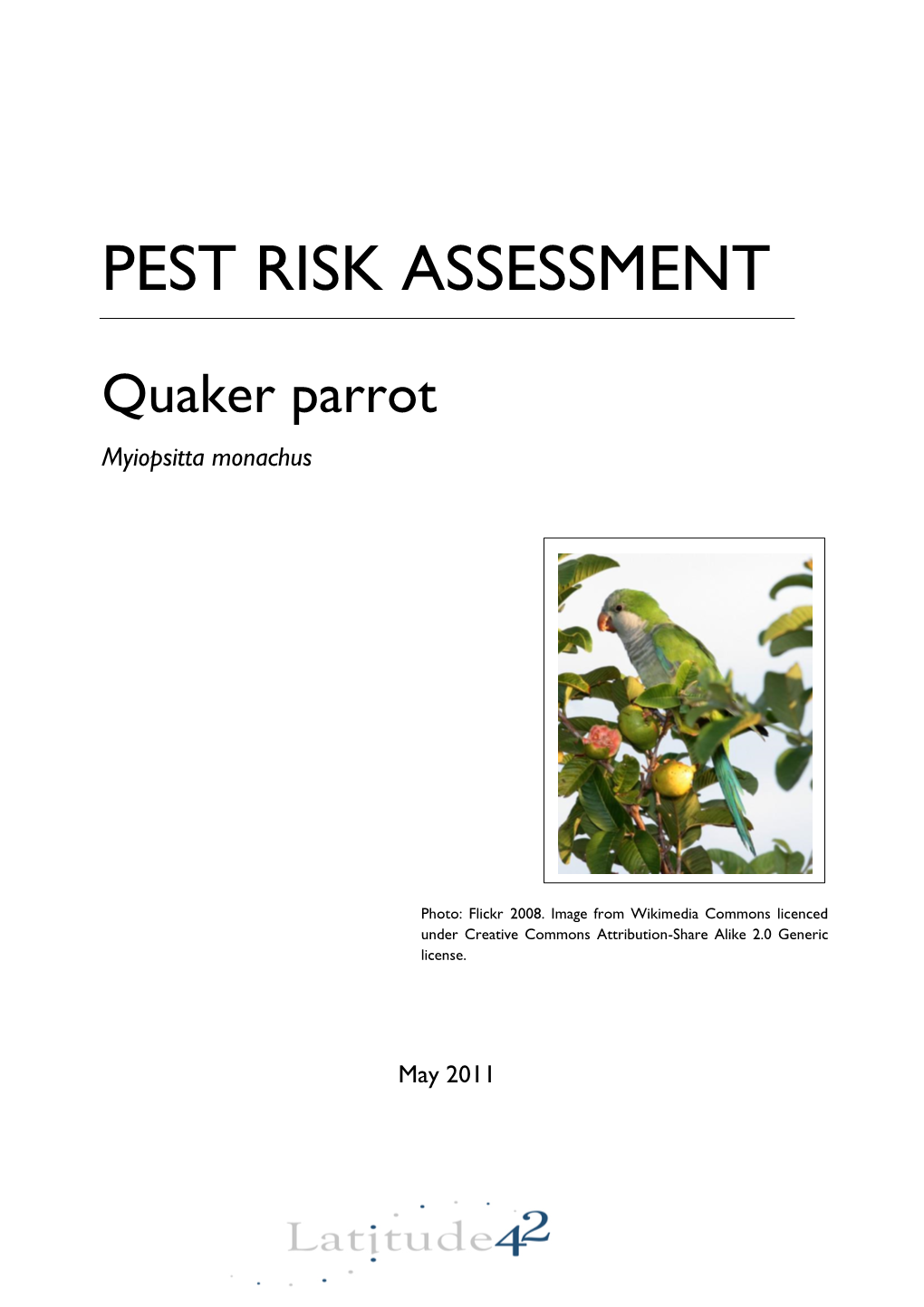 Pest Risk Assessment