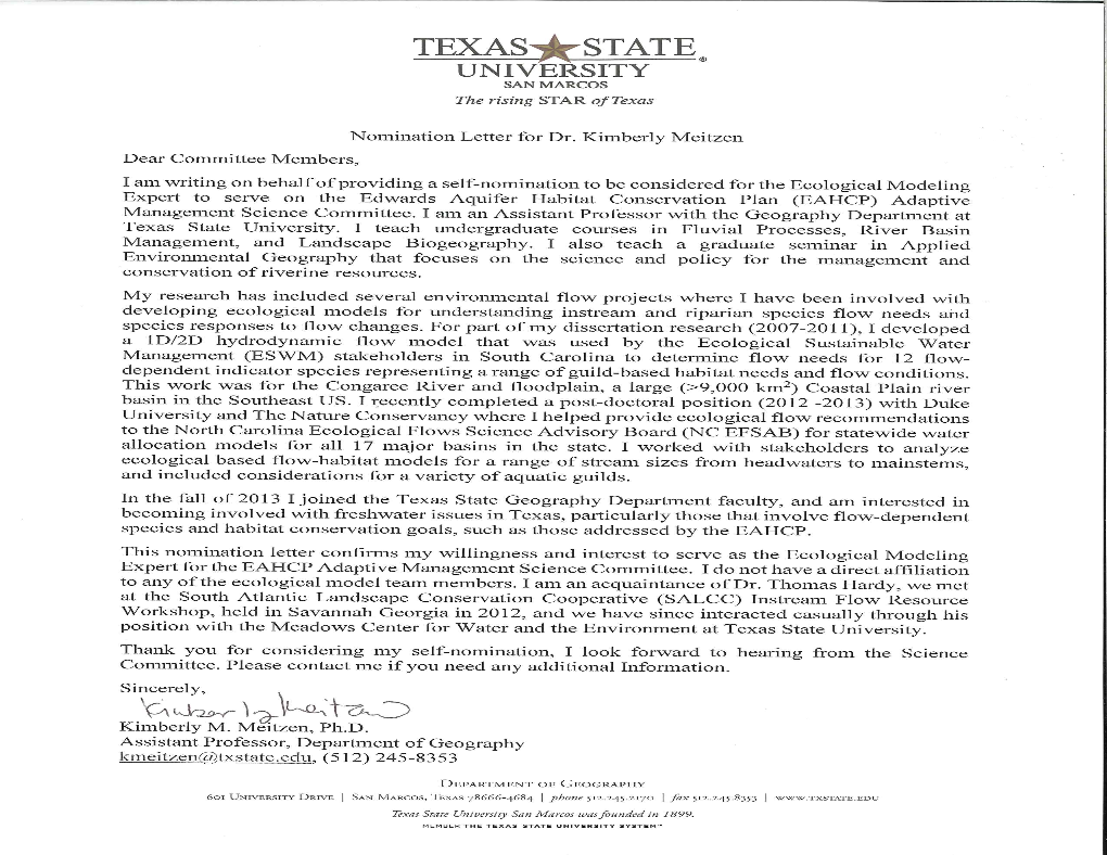 Texas State Vita, PPS 8.10 Form 1A