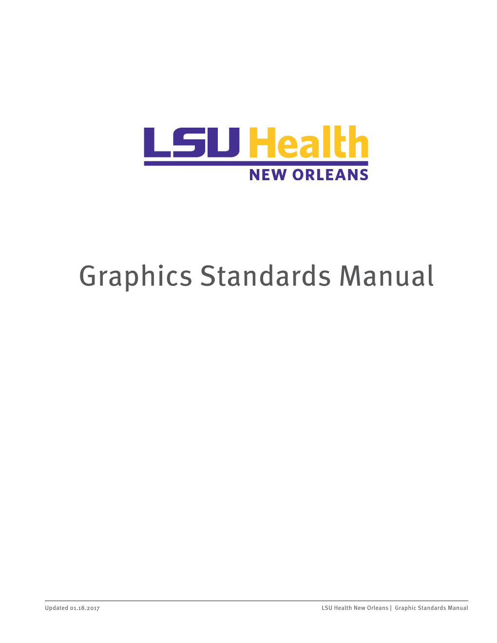 Graphics Standards Manual