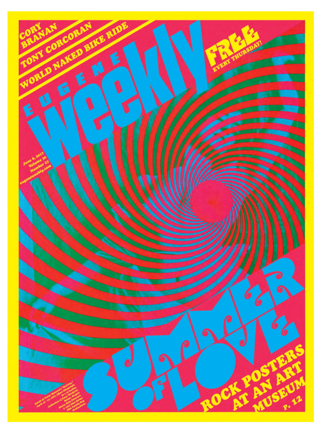 Salem Museum Explores Rock Concert Posters and Counterculture Fashion of the 1960S by Bob Keefer