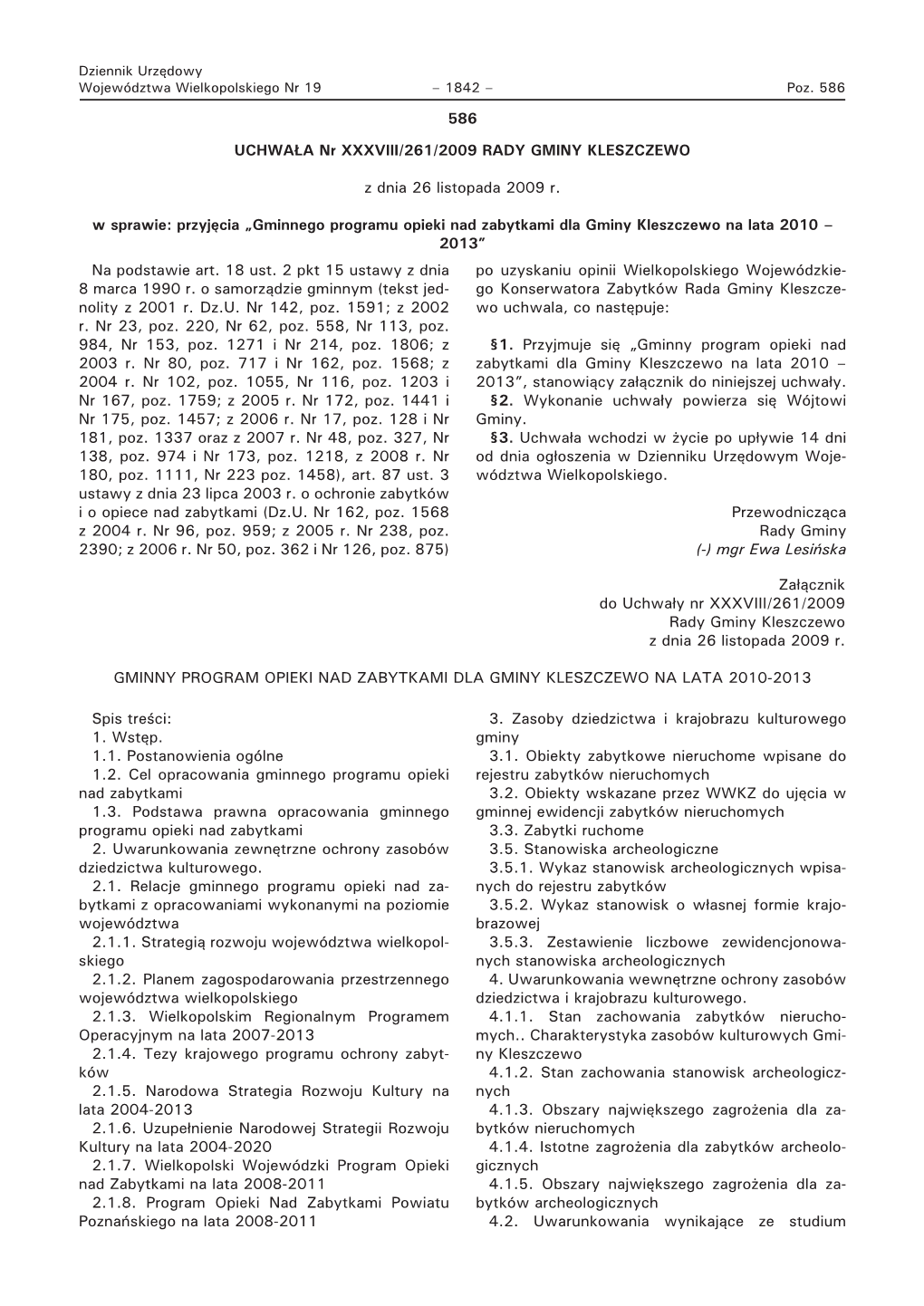 Dziennik Nr 019-2010 Pozycja 586.Pdf