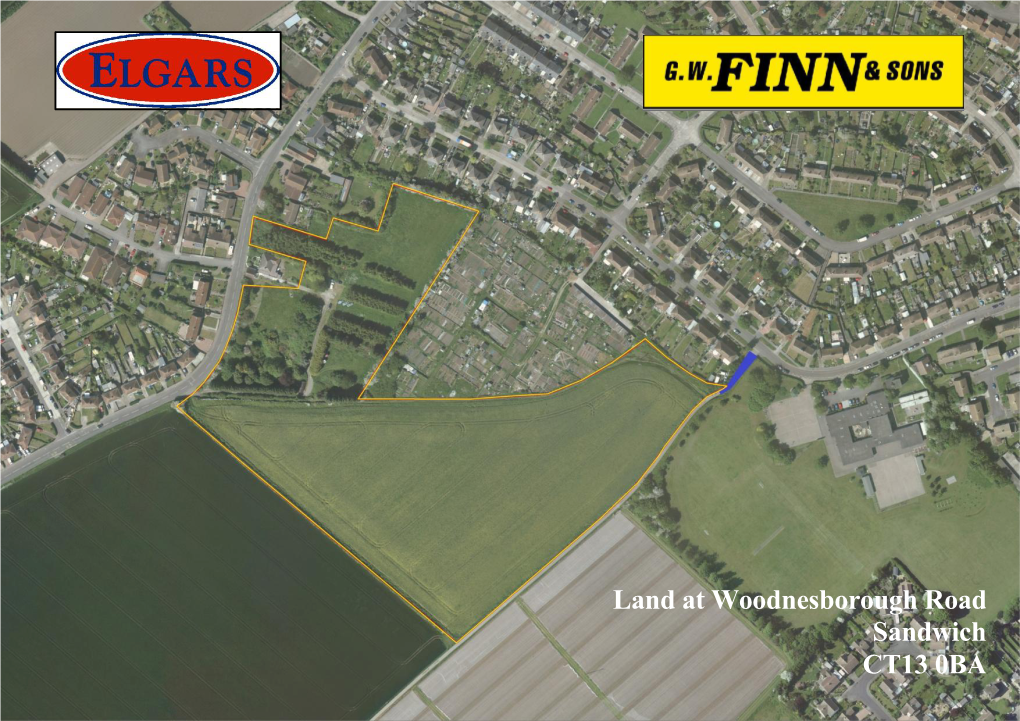 Land at Woodnesborough Road Sandwich CT13