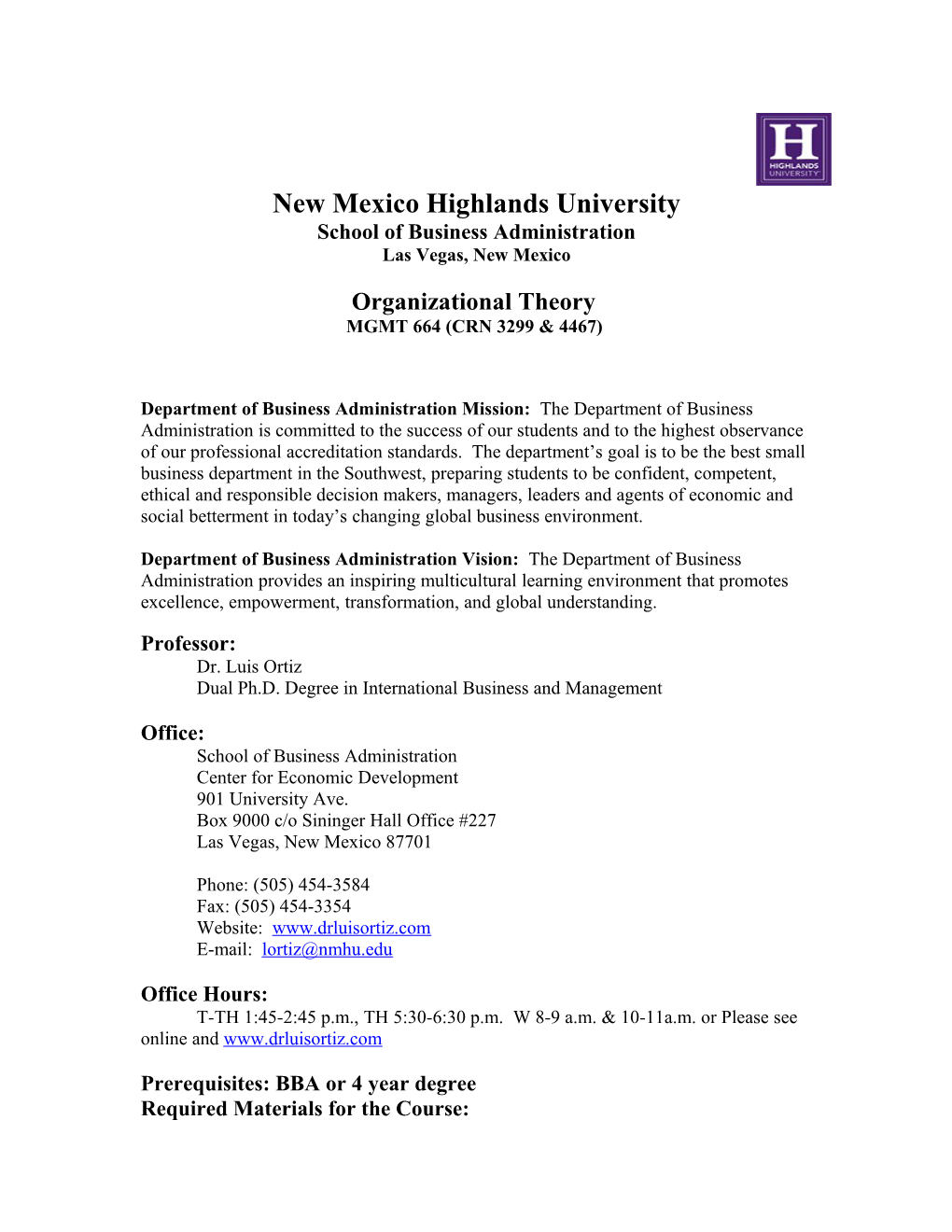 New Mexico Highlands University s2