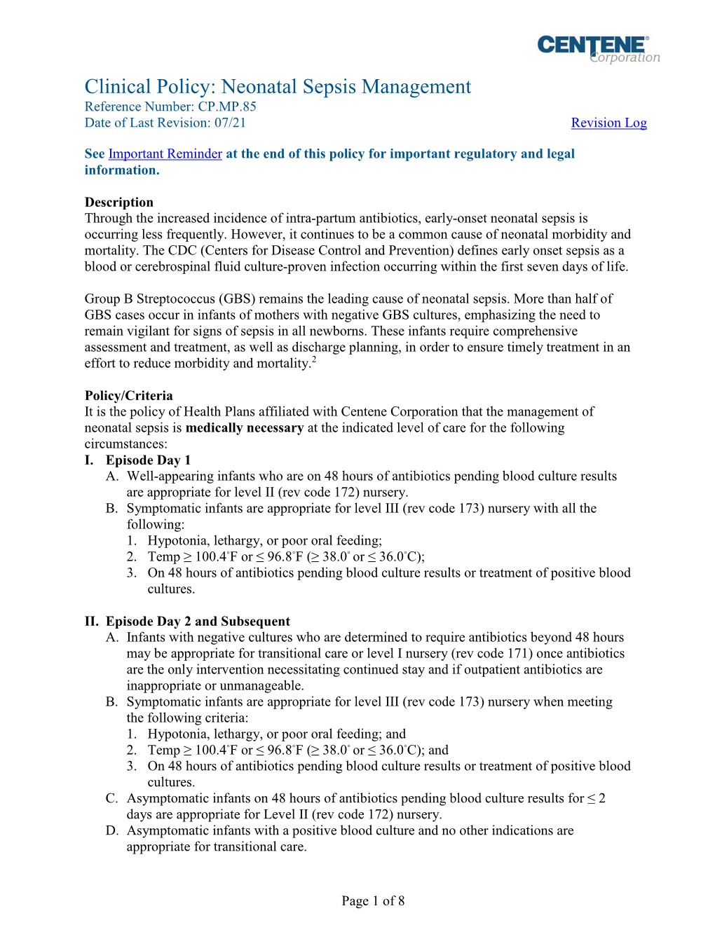 Neonatal Sepsis Management Guidelines (PDF)