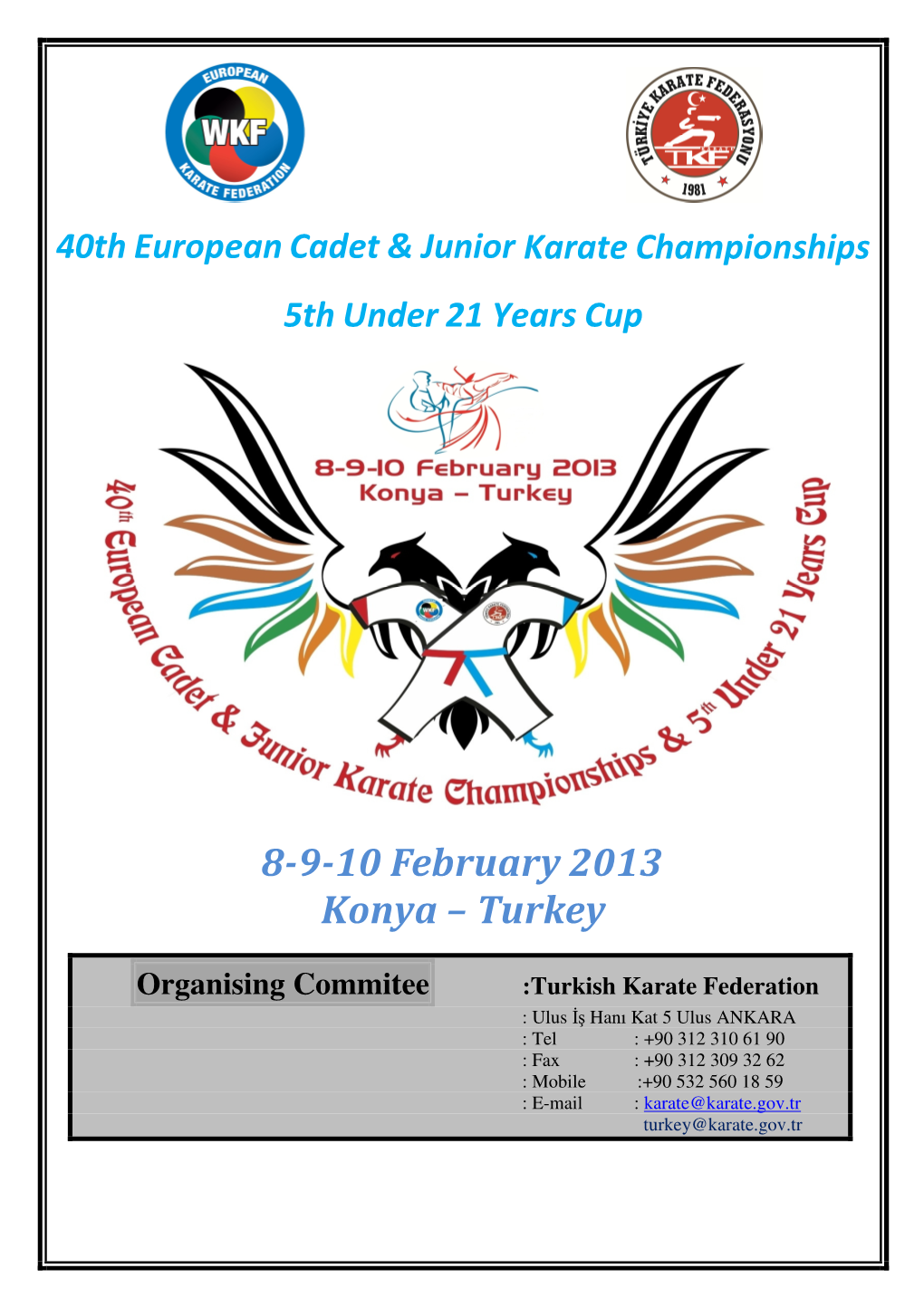 Konya (Turkey) Event`S Programme