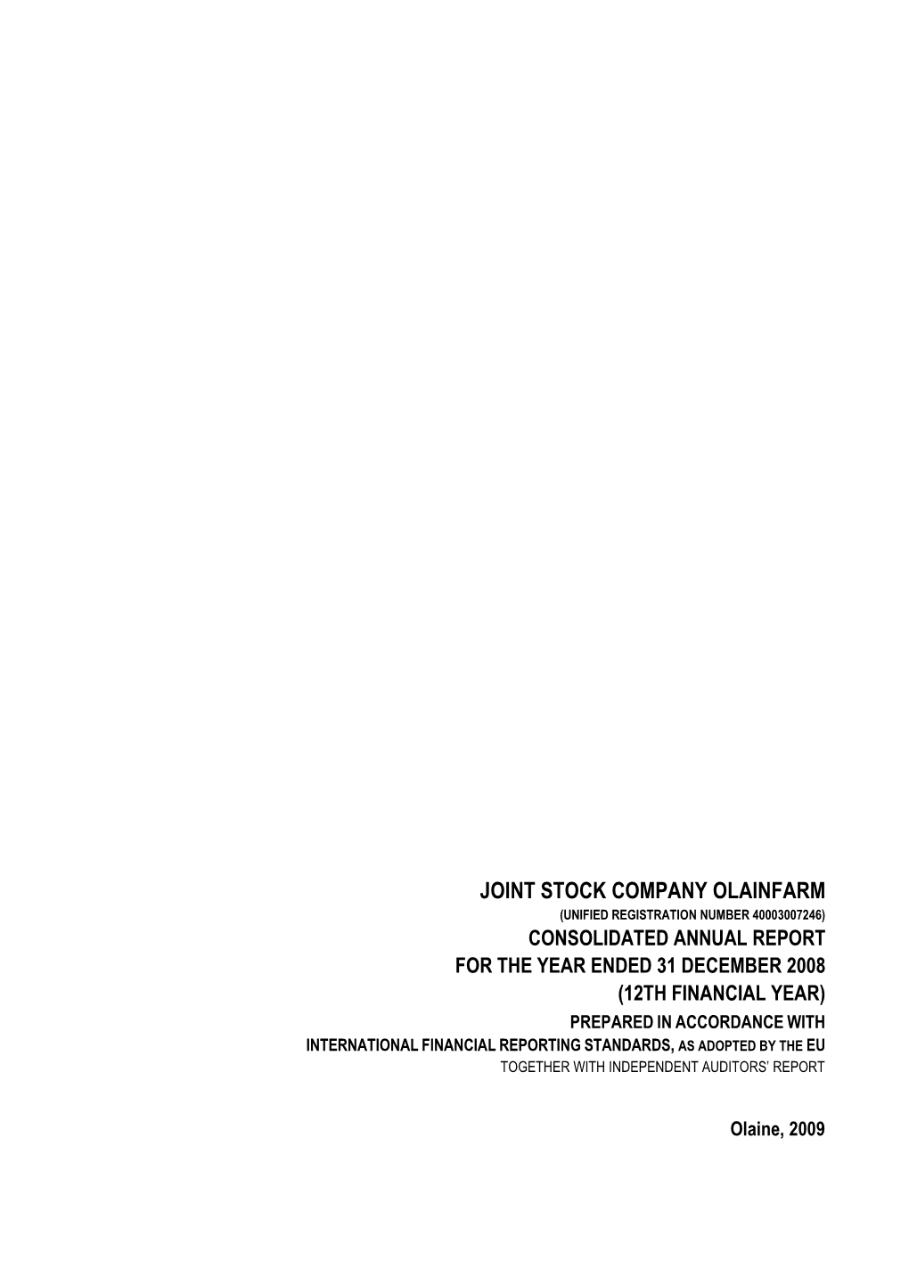 Joint Stock Company Olainfarm