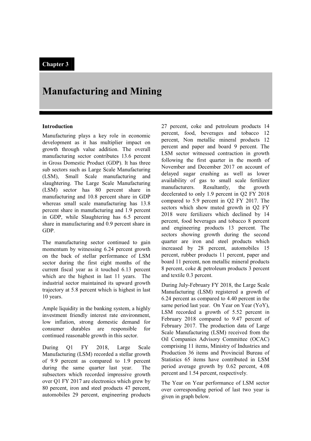 Manufacturing & Mining