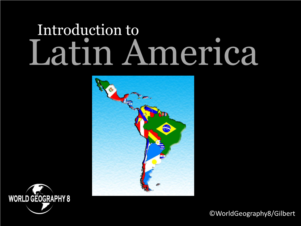 Introduction to Latin America