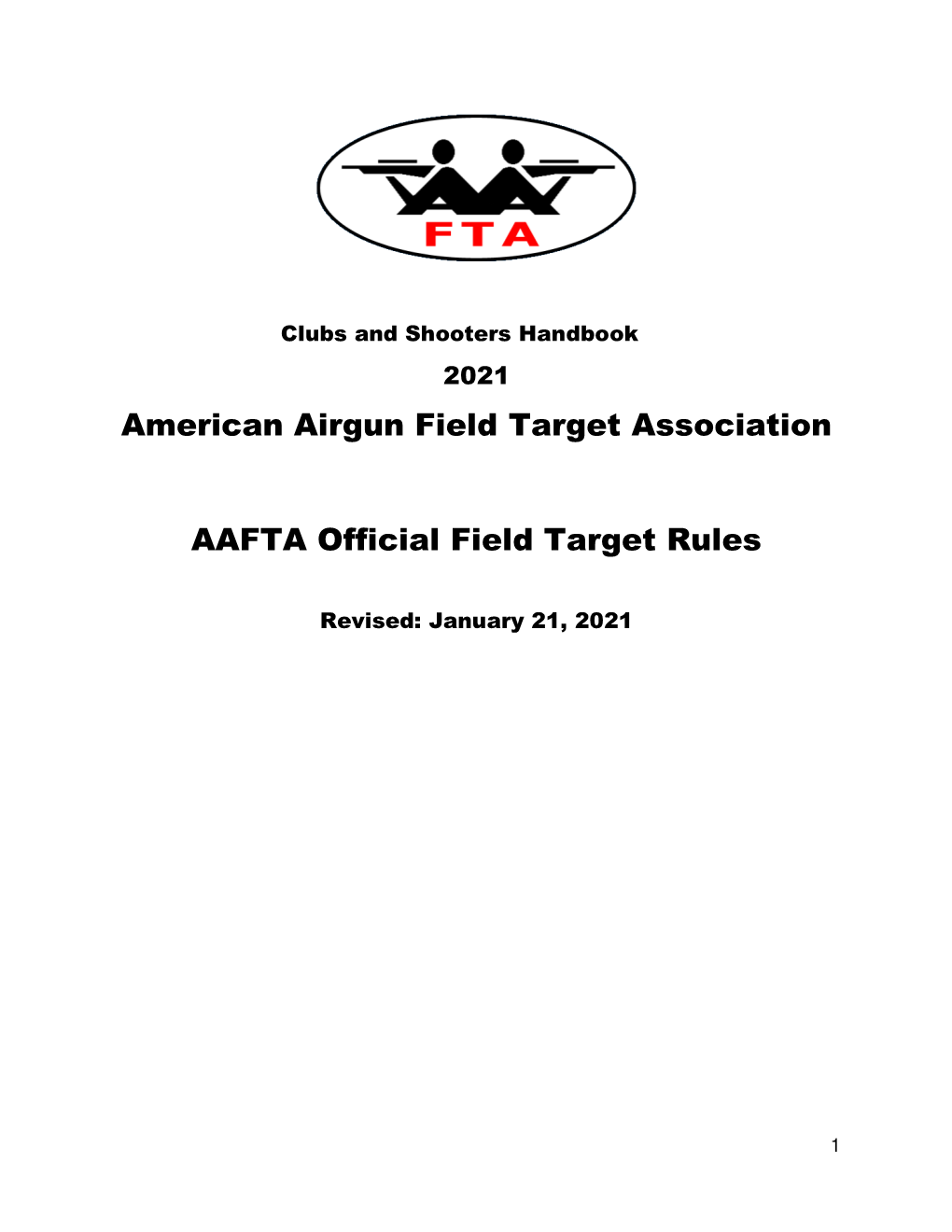 Official AAFTA Rules