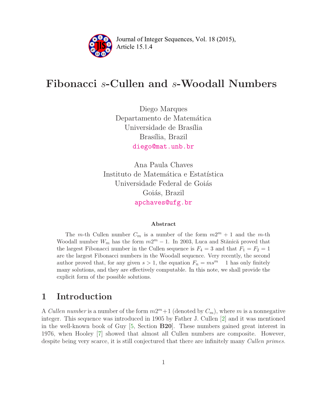 Fibonacci S-Cullen and S-Woodall Numbers