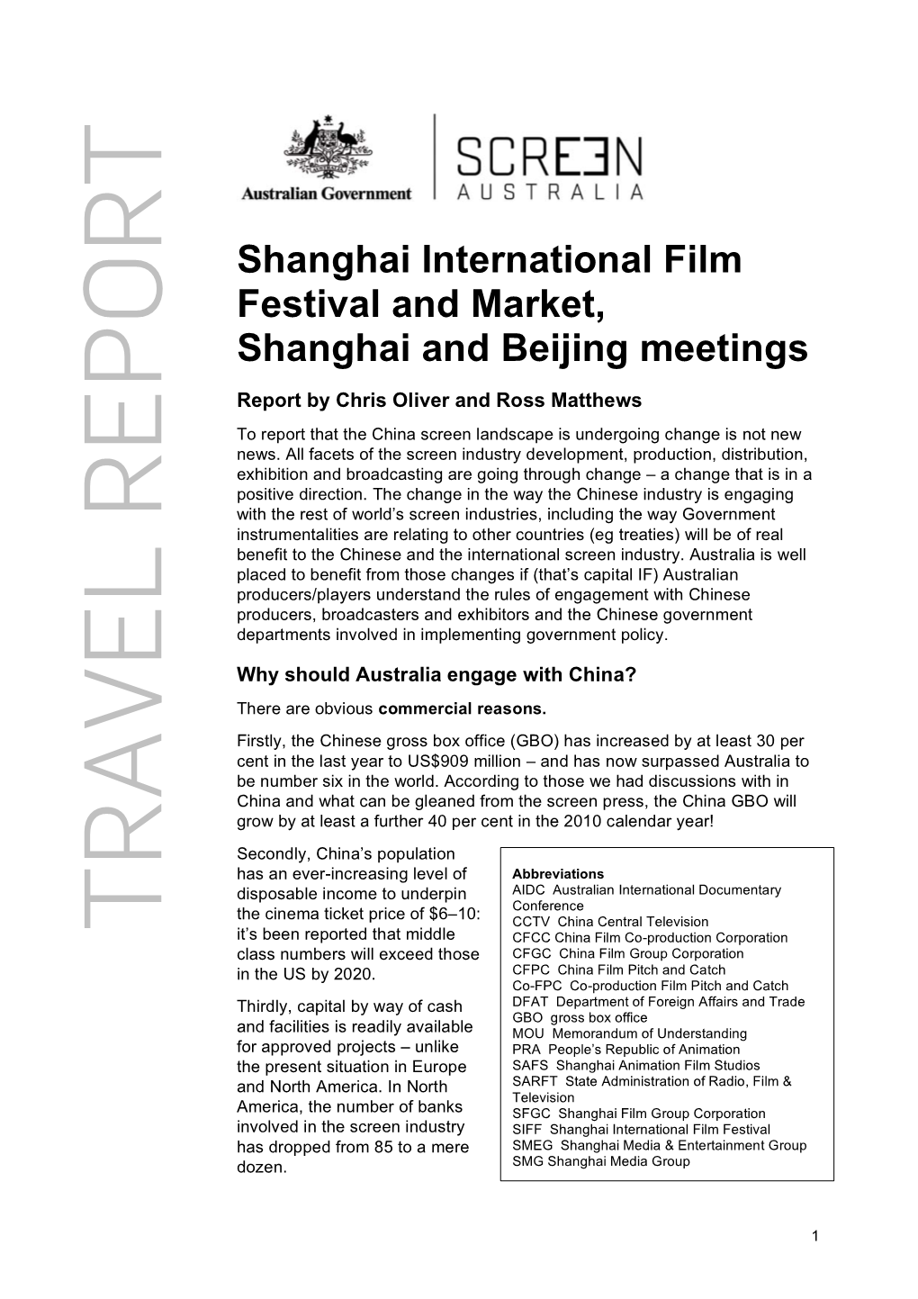 Shanghai and Beijing Travel Report 2010