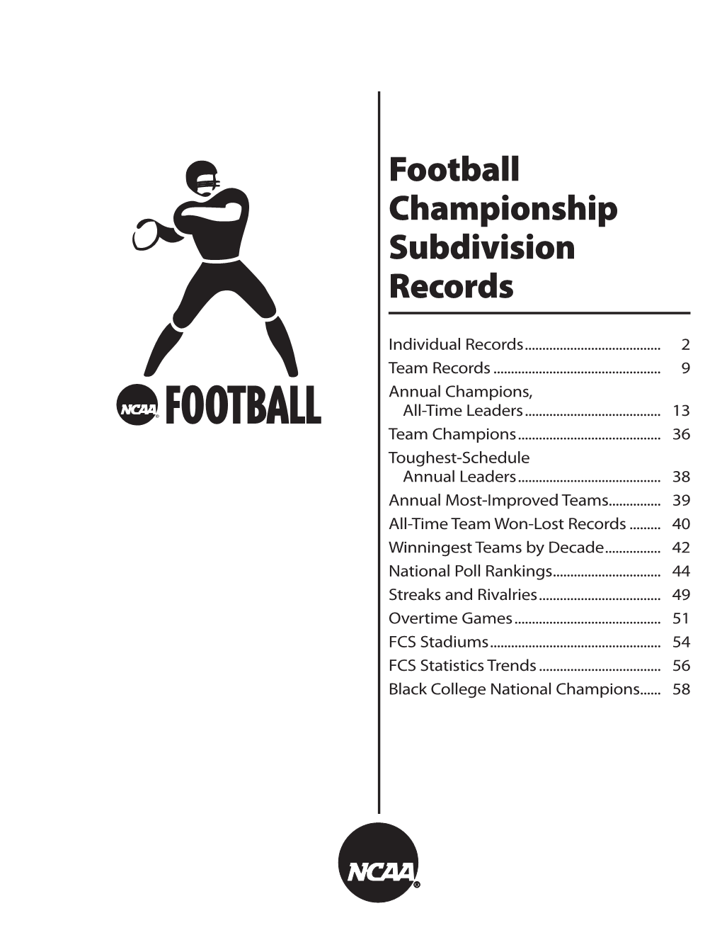 2011 Ncaa Football Records - Fcs Individual Records